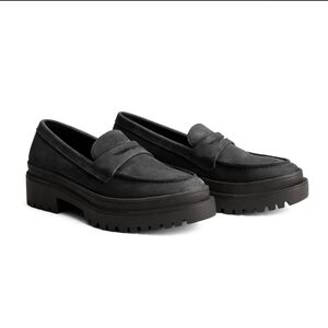 Zoe Chunky Loafer - Shadow Black 